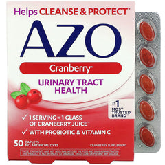 AMF002 | AZO Cranberry Urinary Tract Health cranberry supplement, 50 caplets