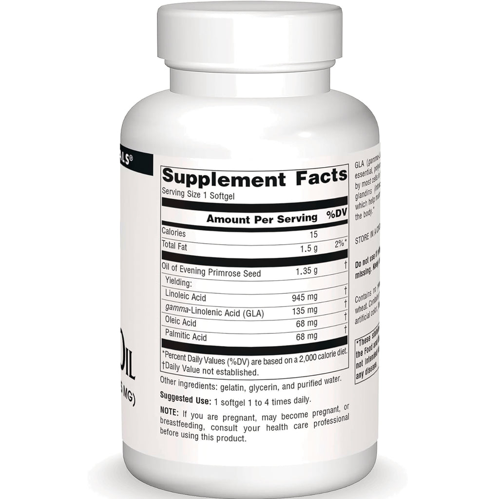SN560 | Back label showing Supplement Facts panel and ingredients on supplement bottle - Thumbnail