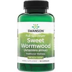 SW1157 | Swanson Full Spectrum Sweet Wormwood (Artemisia annua) 425 mg, 90 capsules bottle