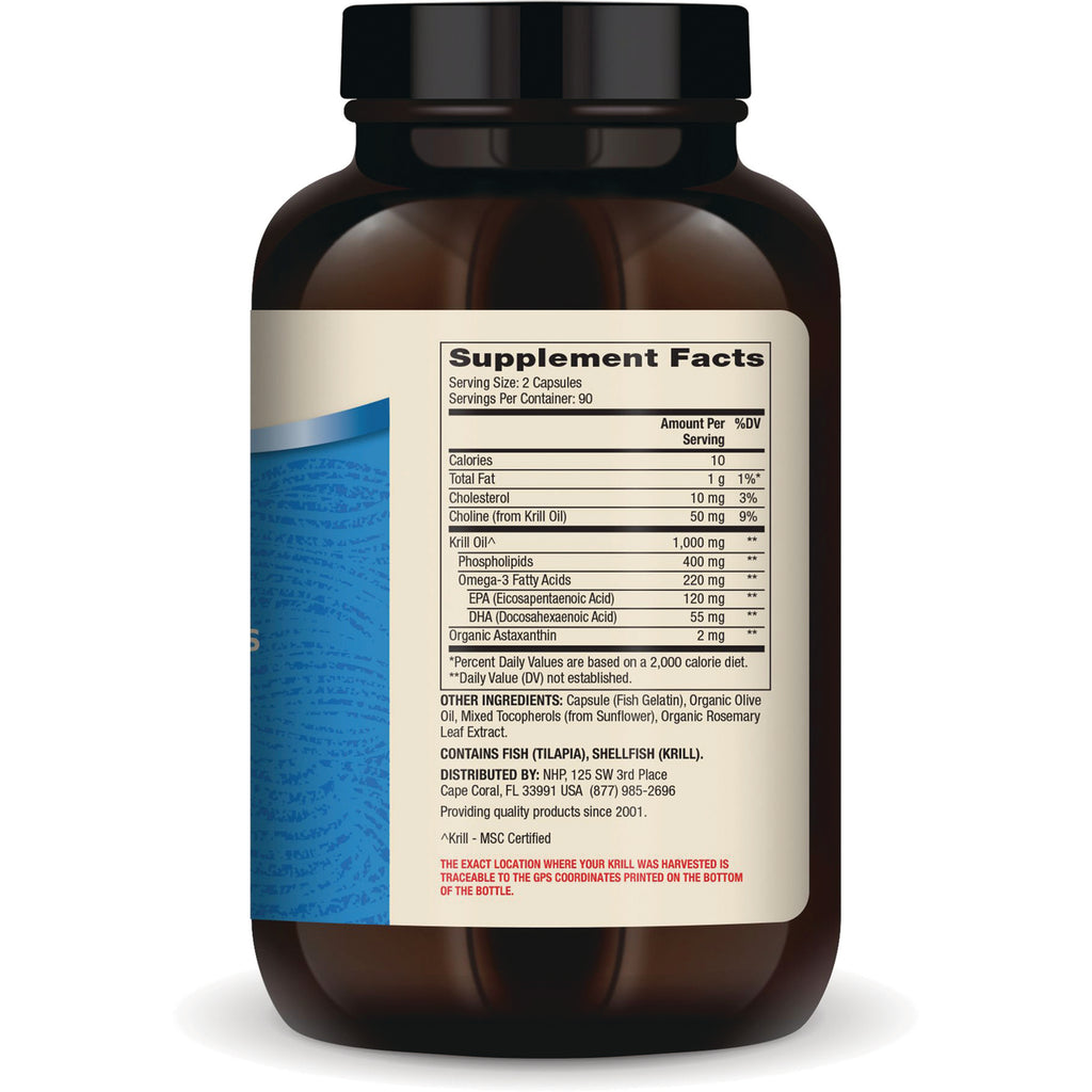 MRC092 | Back of brown supplement bottle showing Supplement Facts nutrition label and ingredients - Thumbnail