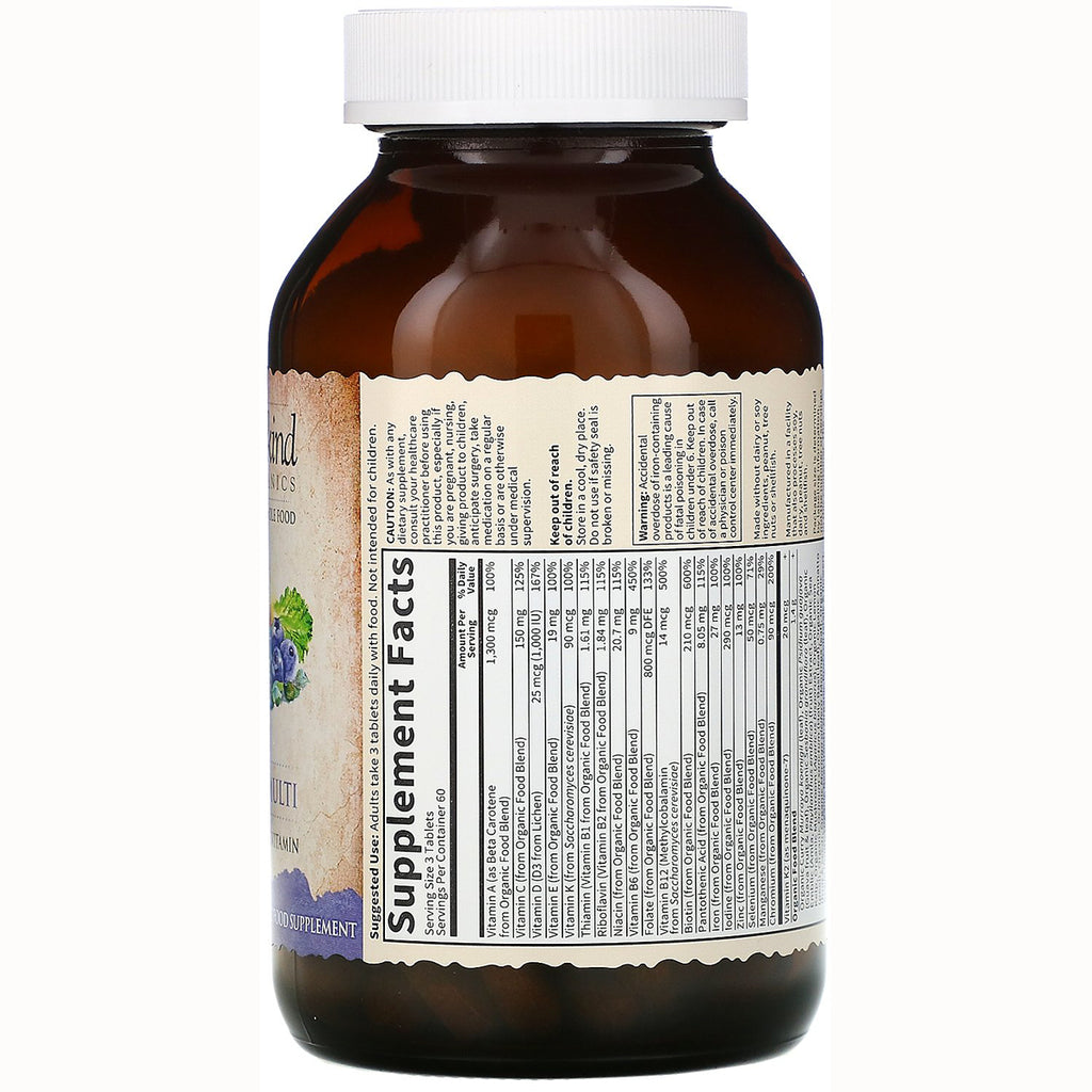 GLF184 | supplement facts and ingredient panel on back of amber bottle - Thumbnail