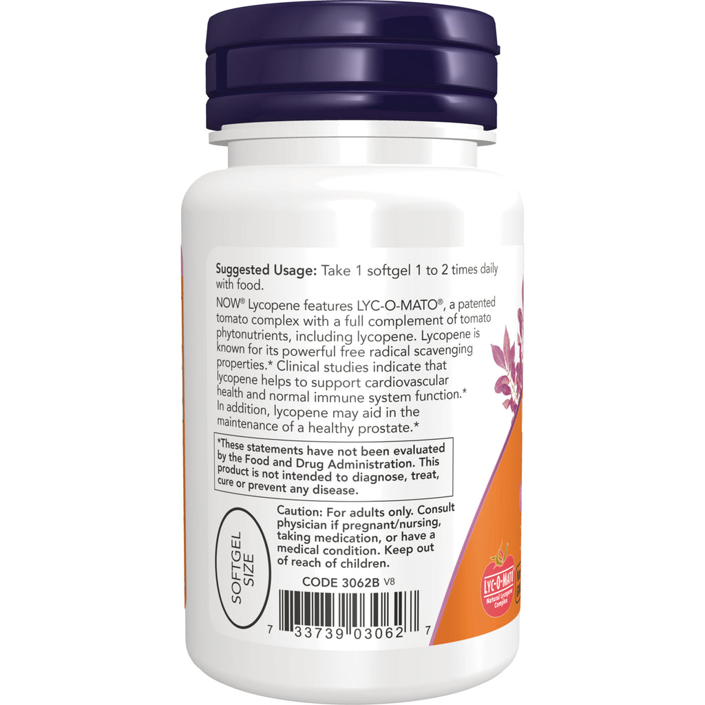 NWF619 | Back label of white supplement bottle showing suggested usage, caution, barcode, softgel size oval and partial floral design - Thumbnail