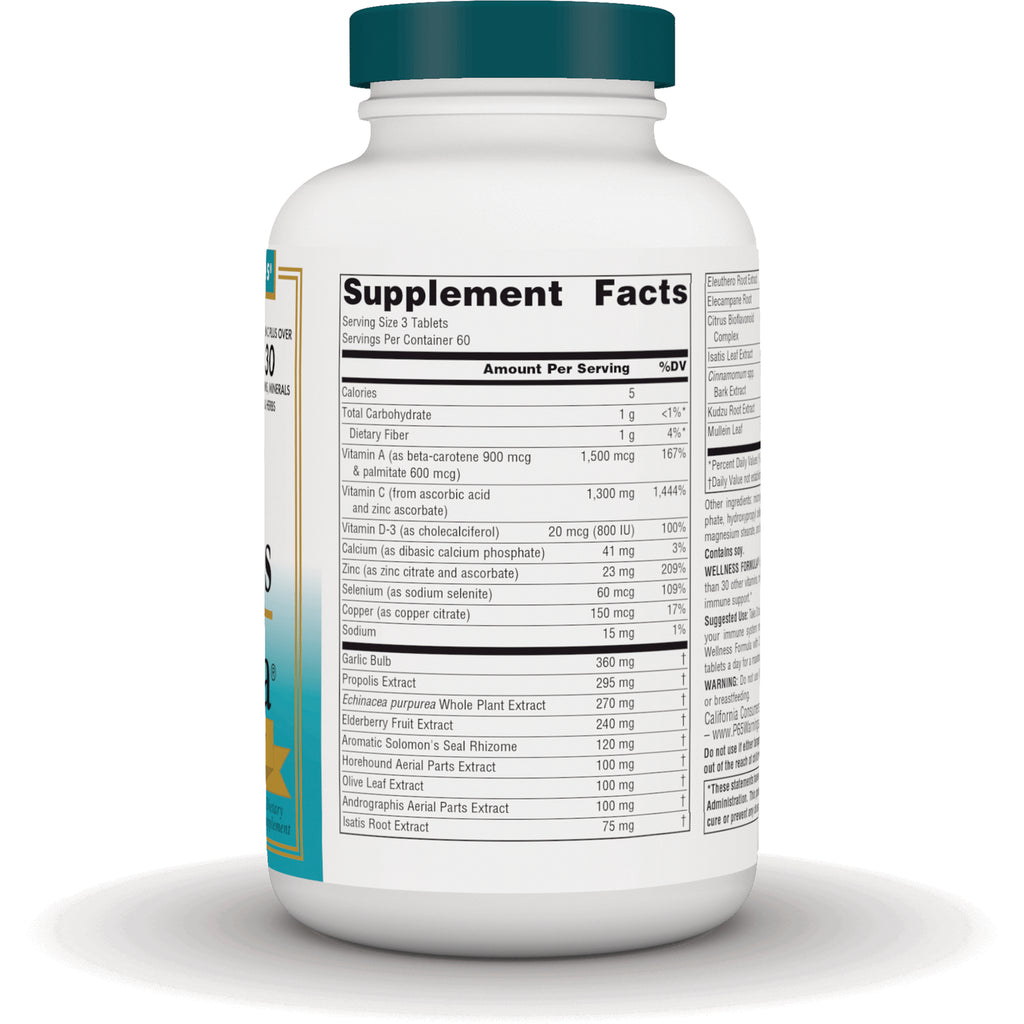 SN143 | Back label with Supplement Facts panel and ingredients list - Thumbnail