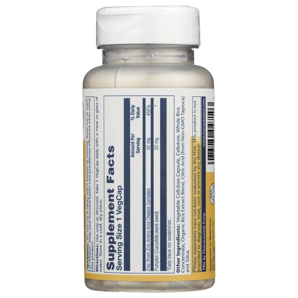 SLR234 | bottle back showing Supplement Facts panel, servings, and ingredients label - Thumbnail