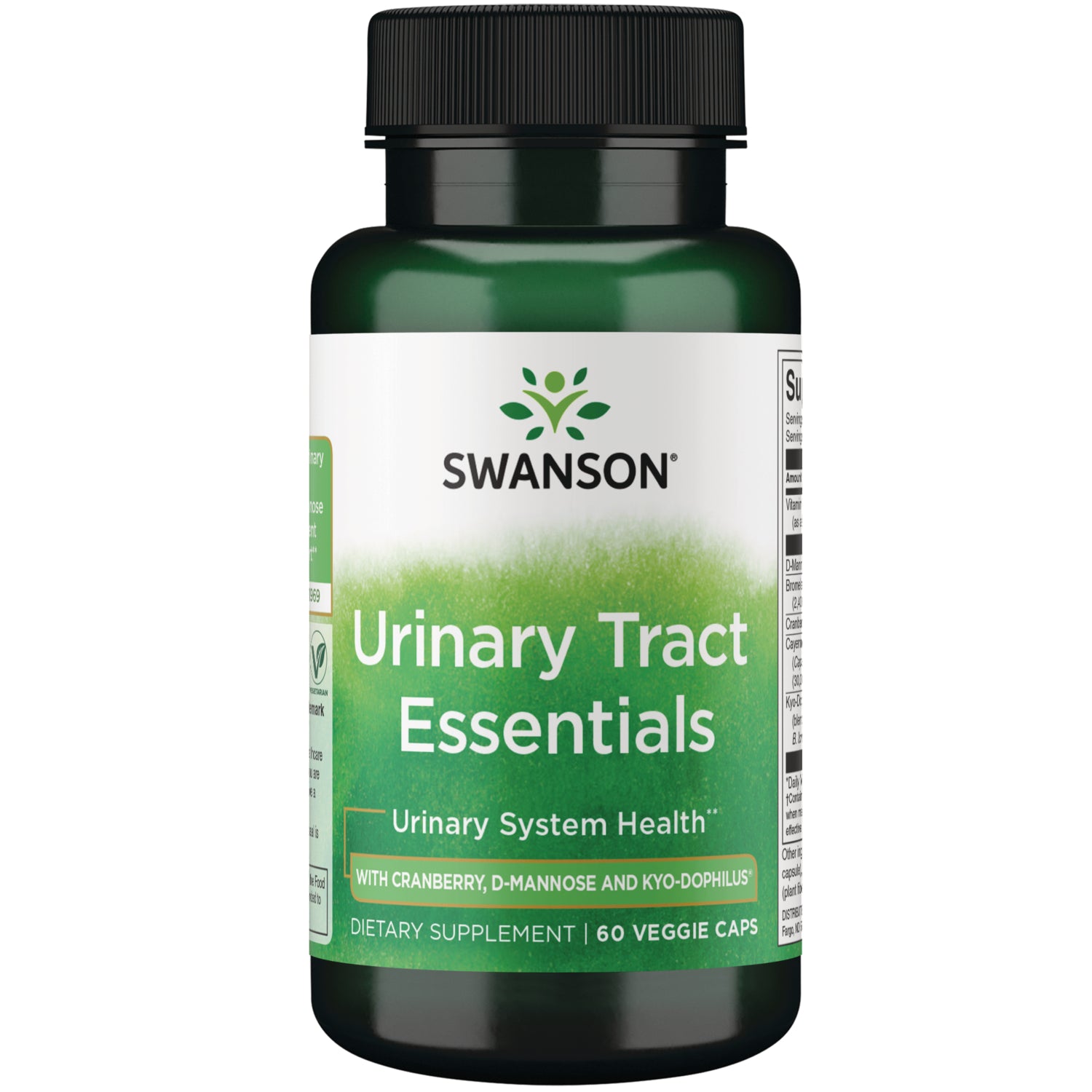 SWC092 |  Swanson Urinary Tract Essentials bottles front view showing label Urinary Tract Essentials