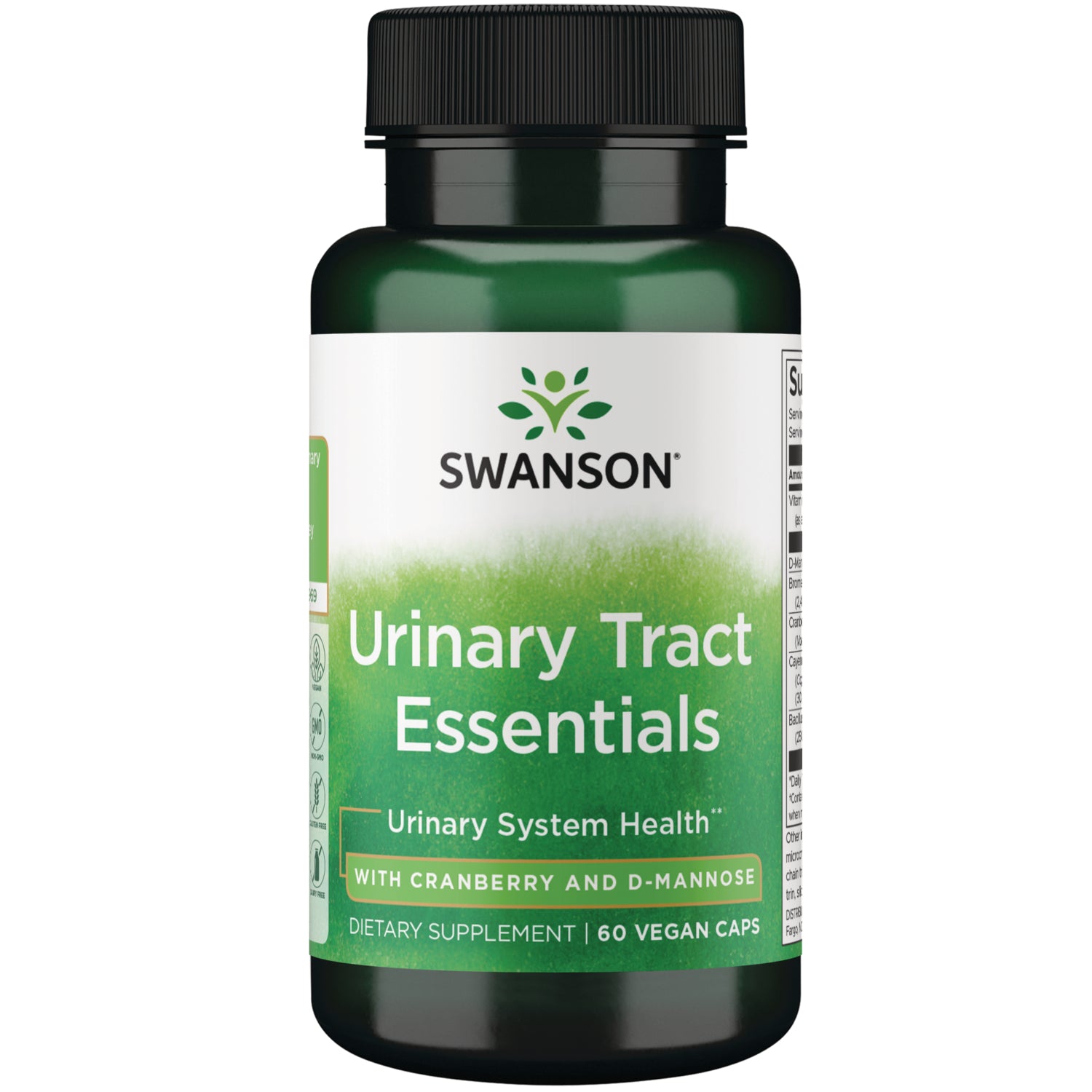 SWC092 |  Swanson Urinary Tract Essentials bottles front view showing label Urinary Tract Essentials