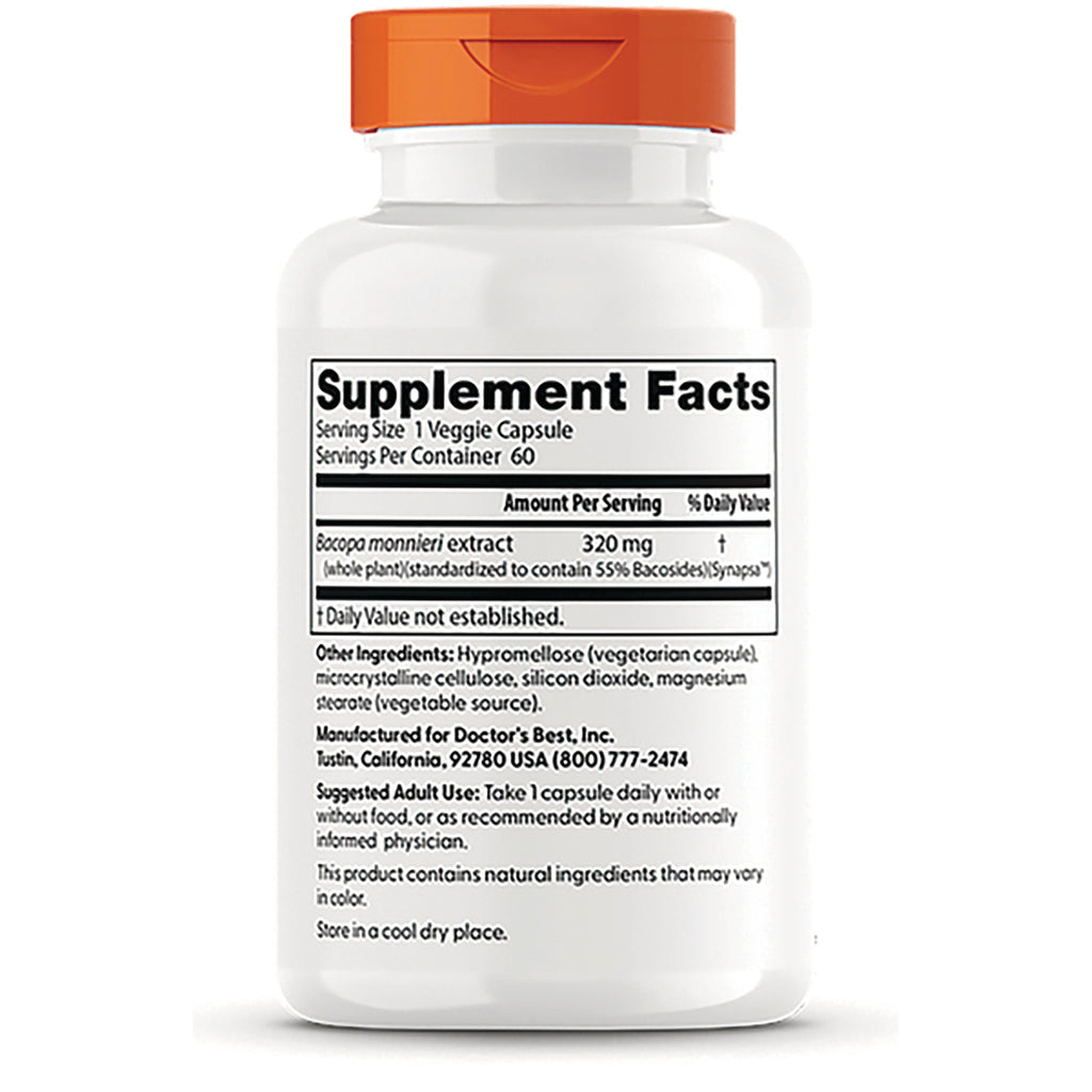 DB249 | Back of white supplement bottle showing Supplement Facts panel, ingredient list, suggested use, and manufacturer info - Thumbnail