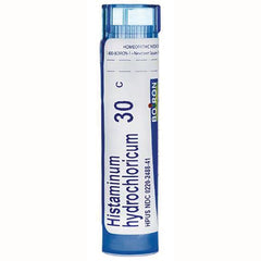 BRN061 | Tube of Histaminum hydrochloricum homeopathic pellets labeled 30C