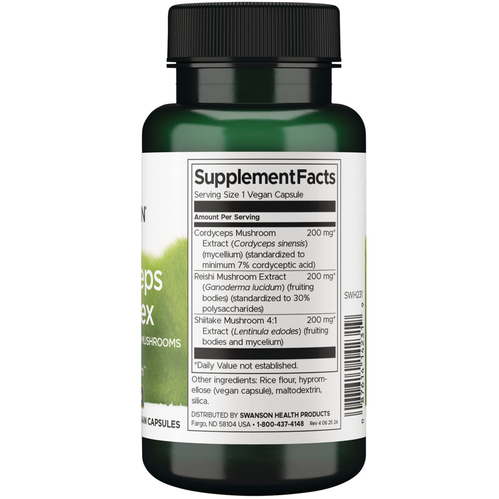 SWH231 | Back label with Supplement Facts - Thumbnail
