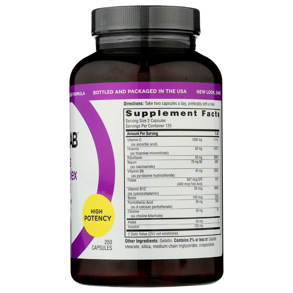 TL133 | Back of supplement bottle showing Supplement Facts panel, directions, and ingredients - Thumbnail