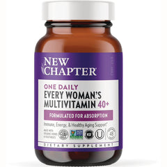 NWC225 | New Chapter One Daily Every Woman's Multivitamin 40+ front bottle label