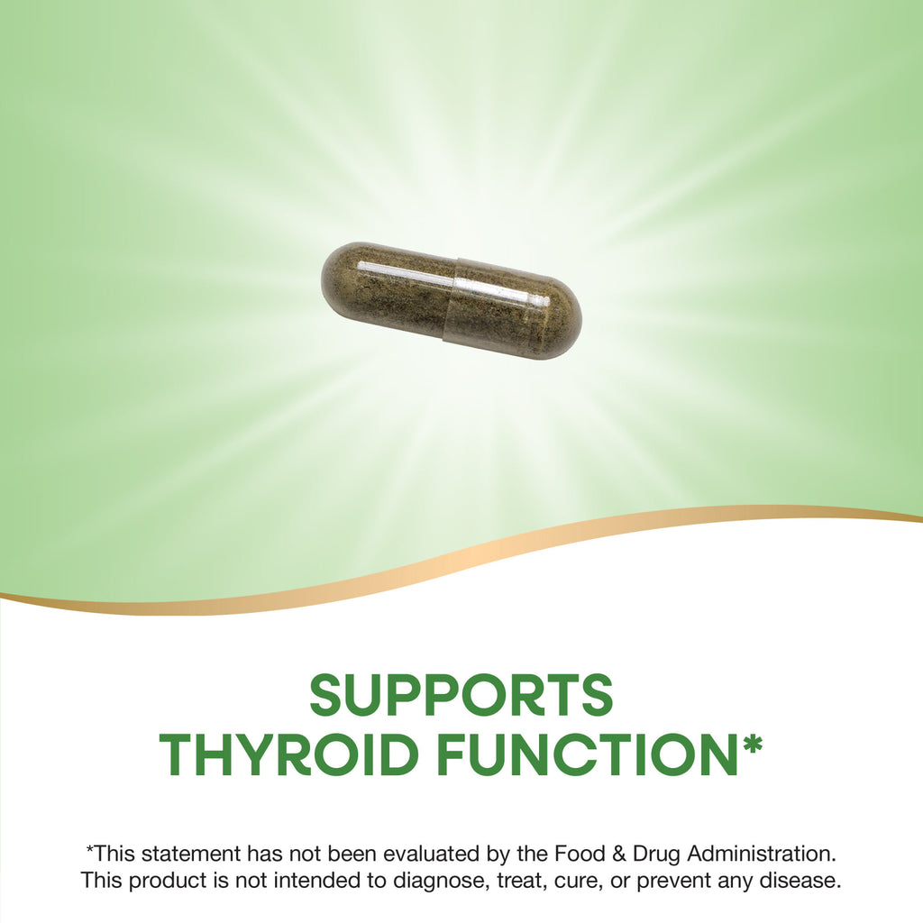 NW490 | Capsule supplement with supports thyroid function text - Thumbnail