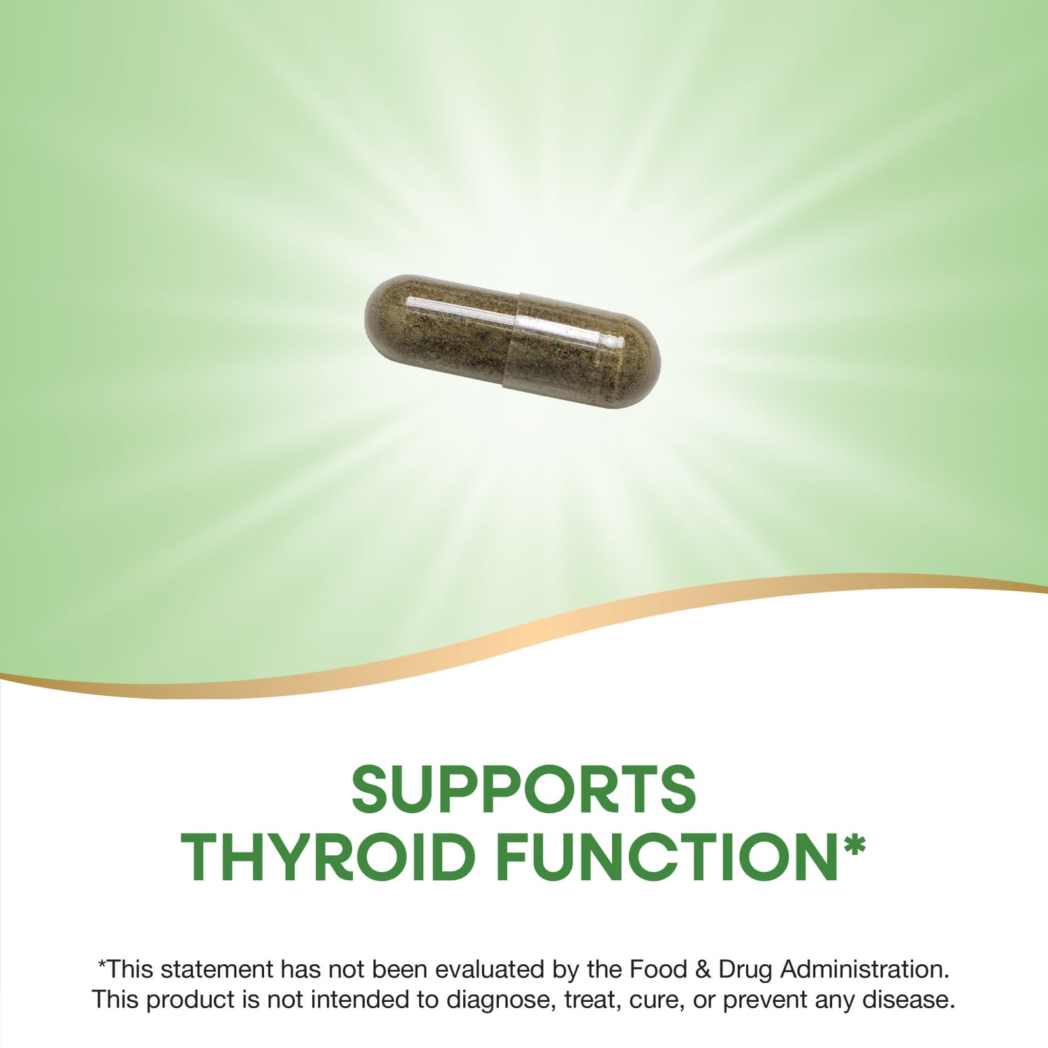 NW490 | Capsule supplement with supports thyroid function text