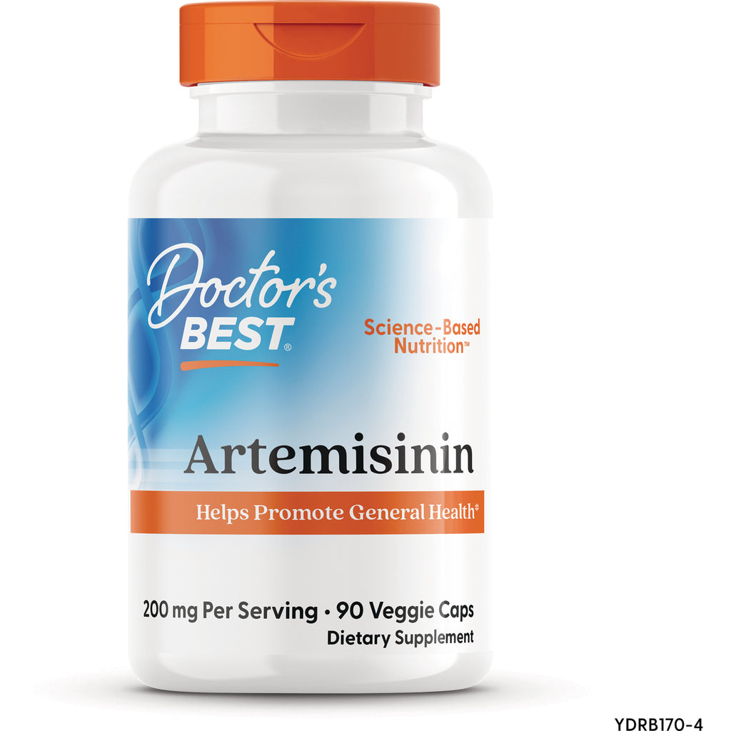 DB076 | Doctor's Best Artemisinin dietary supplement bottle, 200 mg per serving, 90 veggie caps - Thumbnail