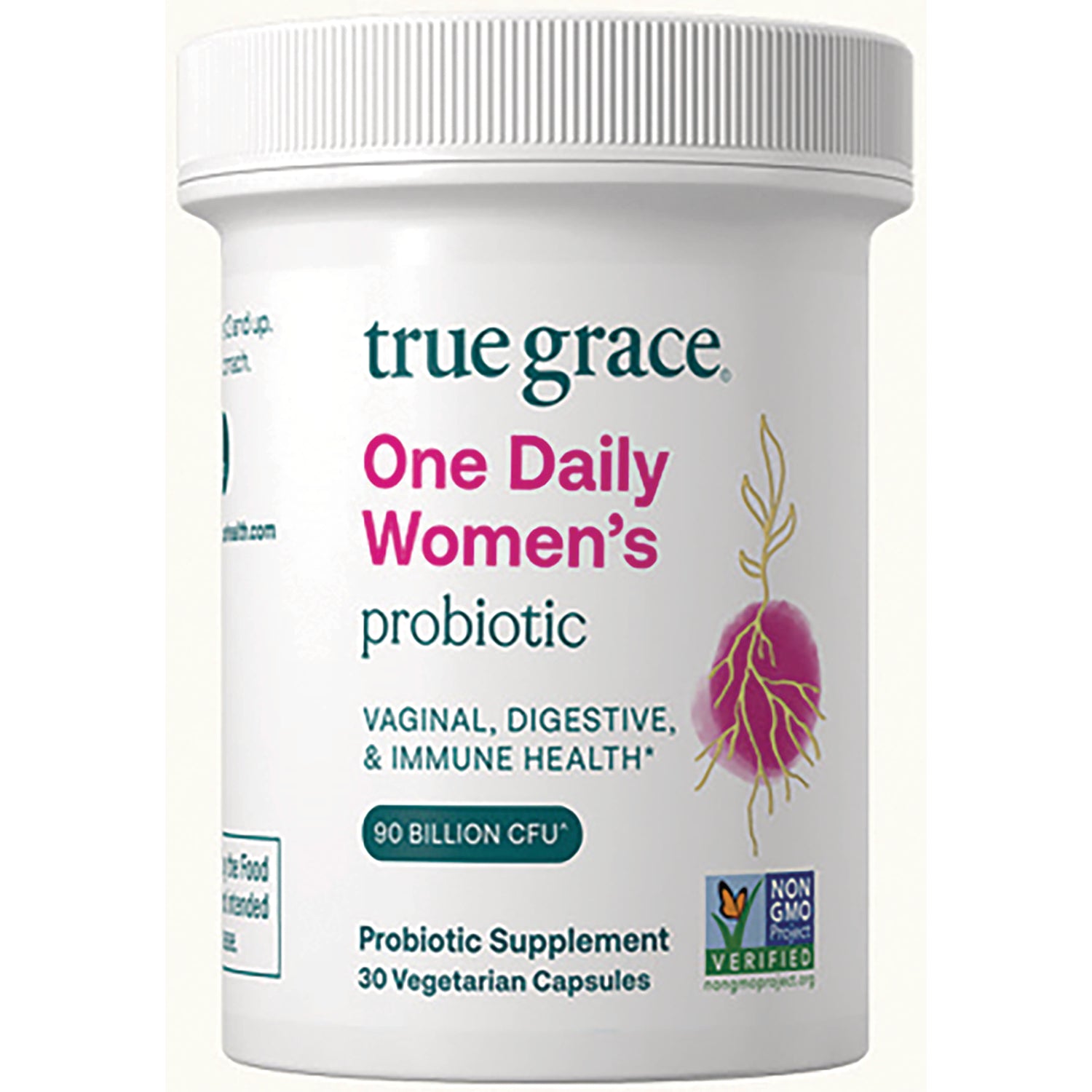 TG005 | True Grace One Daily Womens Probiotic Supplement, 30 vegetarian capsules