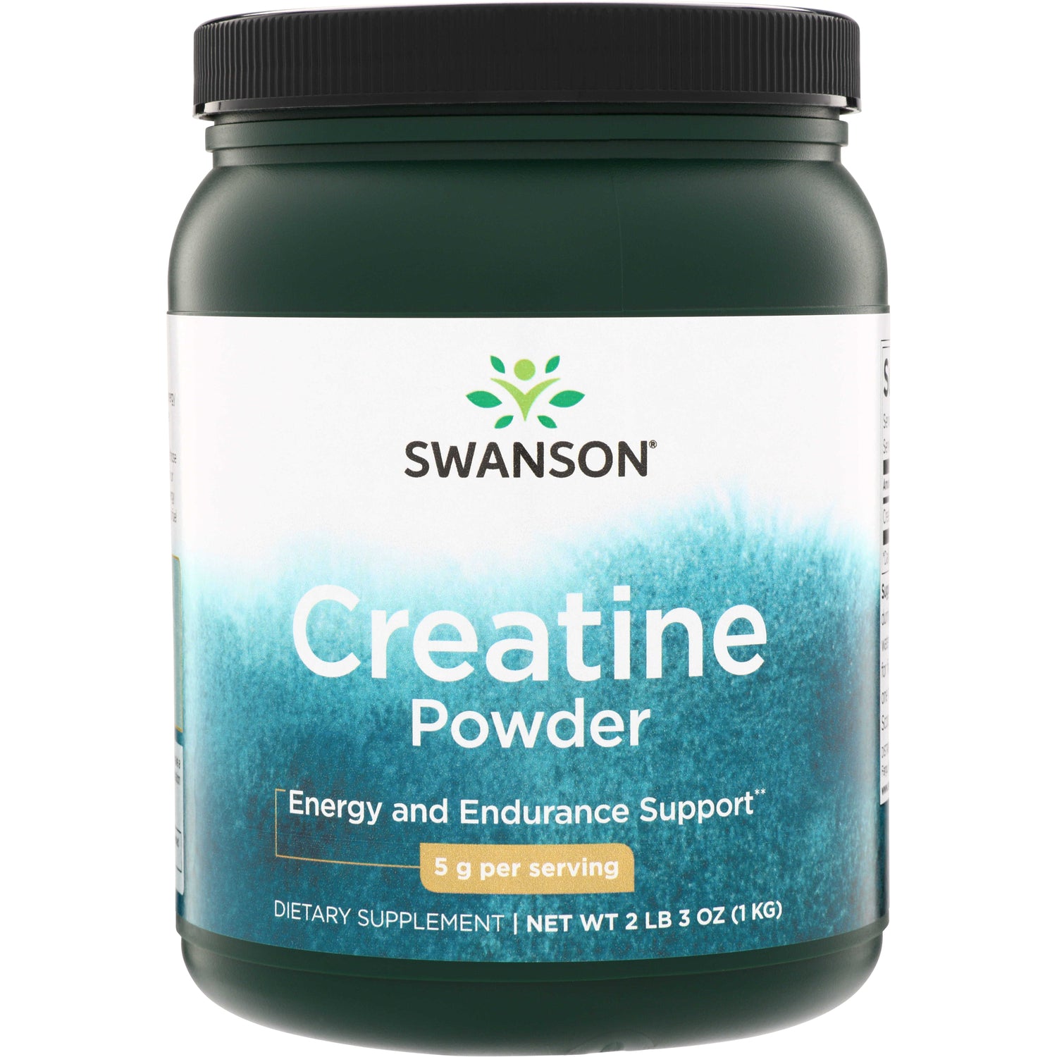 SW925 | Swanson Creatine Powder, 5 g per serving, Energy and Endurance Support