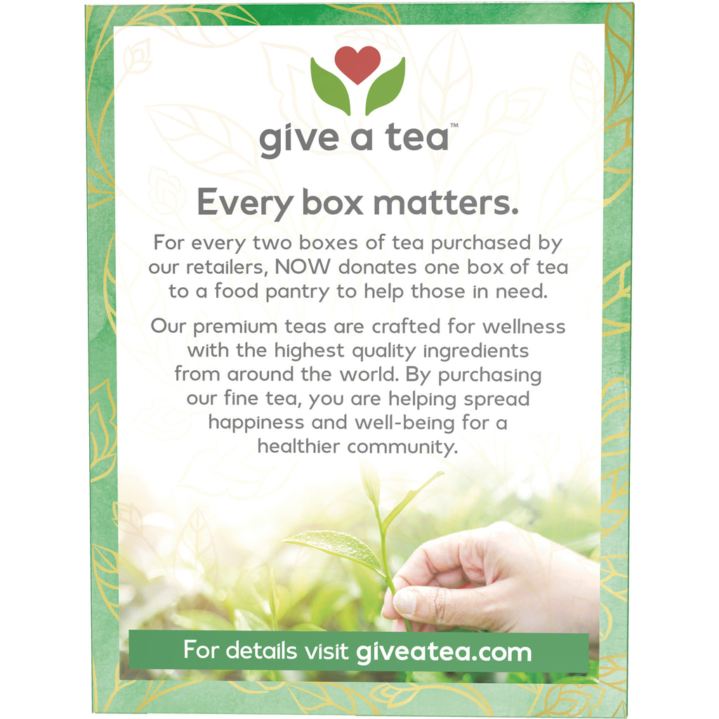 NWF1097 | Product infographic for give a tea program stating Every box matters with hand holding tea seedling and website giveatea.com - Thumbnail