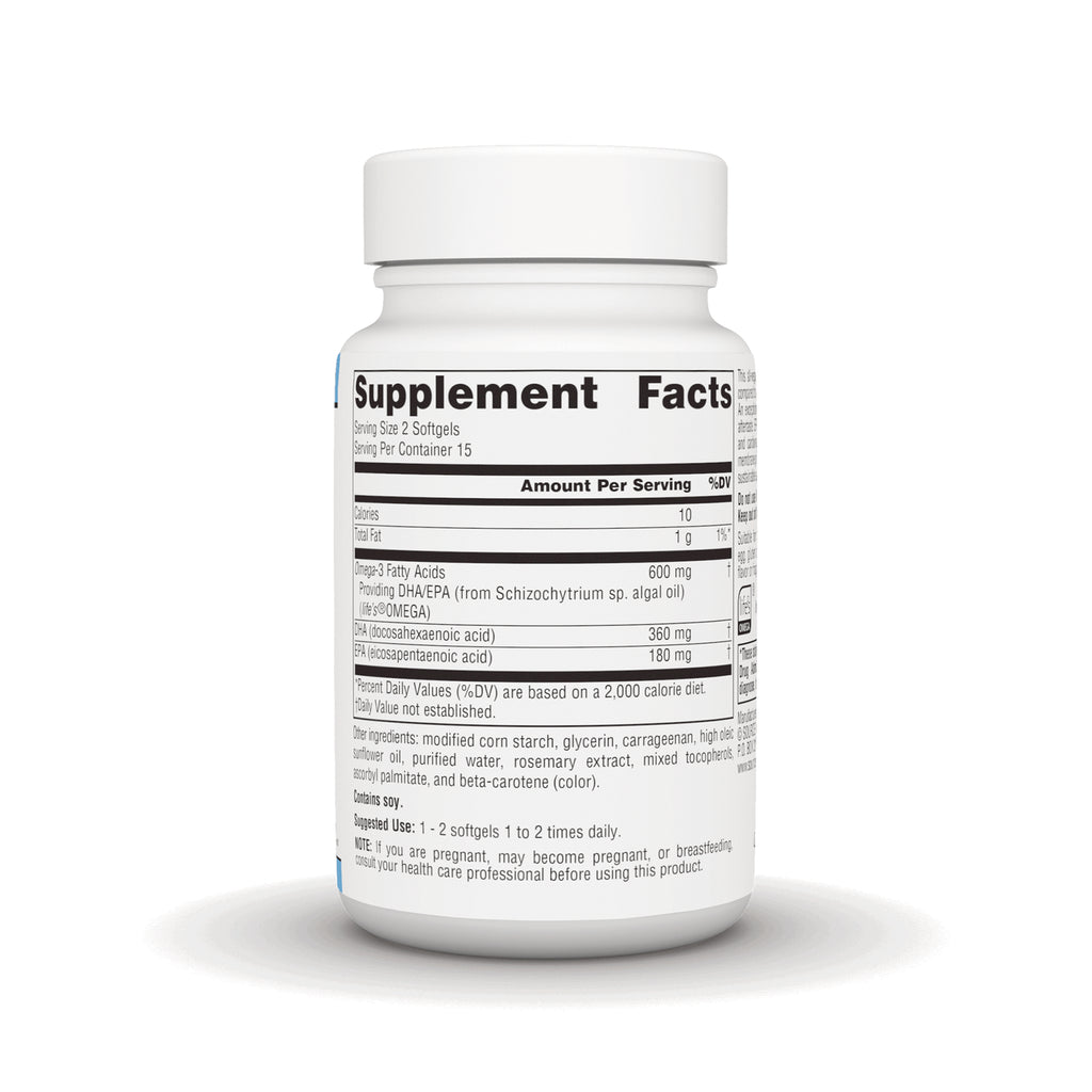 SN523 | Back label with Supplement Facts panel, ingredients, and suggested use - Thumbnail