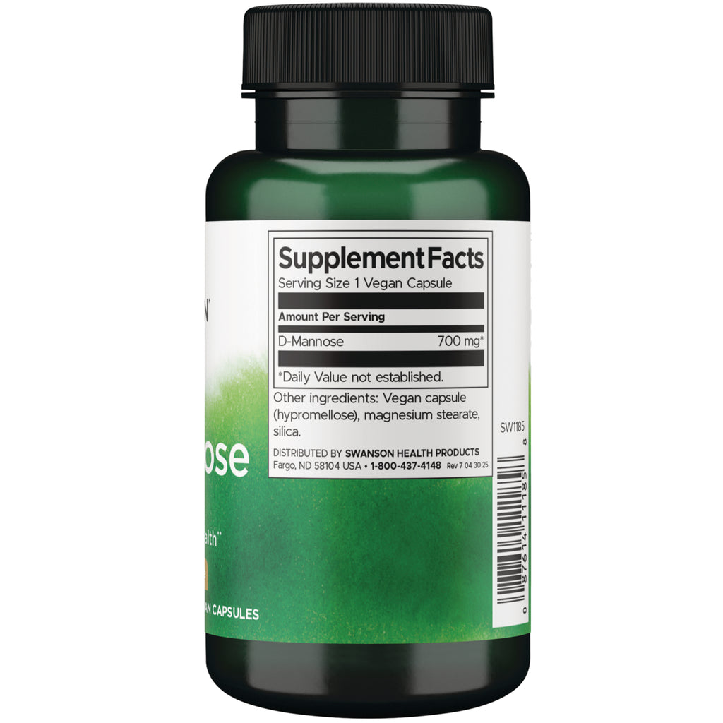 SW1185 | Back label with Supplement Facts - Thumbnail