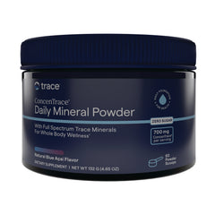 TM165 | Trace ConcenTrace Daily Mineral Powder, Natural Blue Aa flavor, 132 g jar