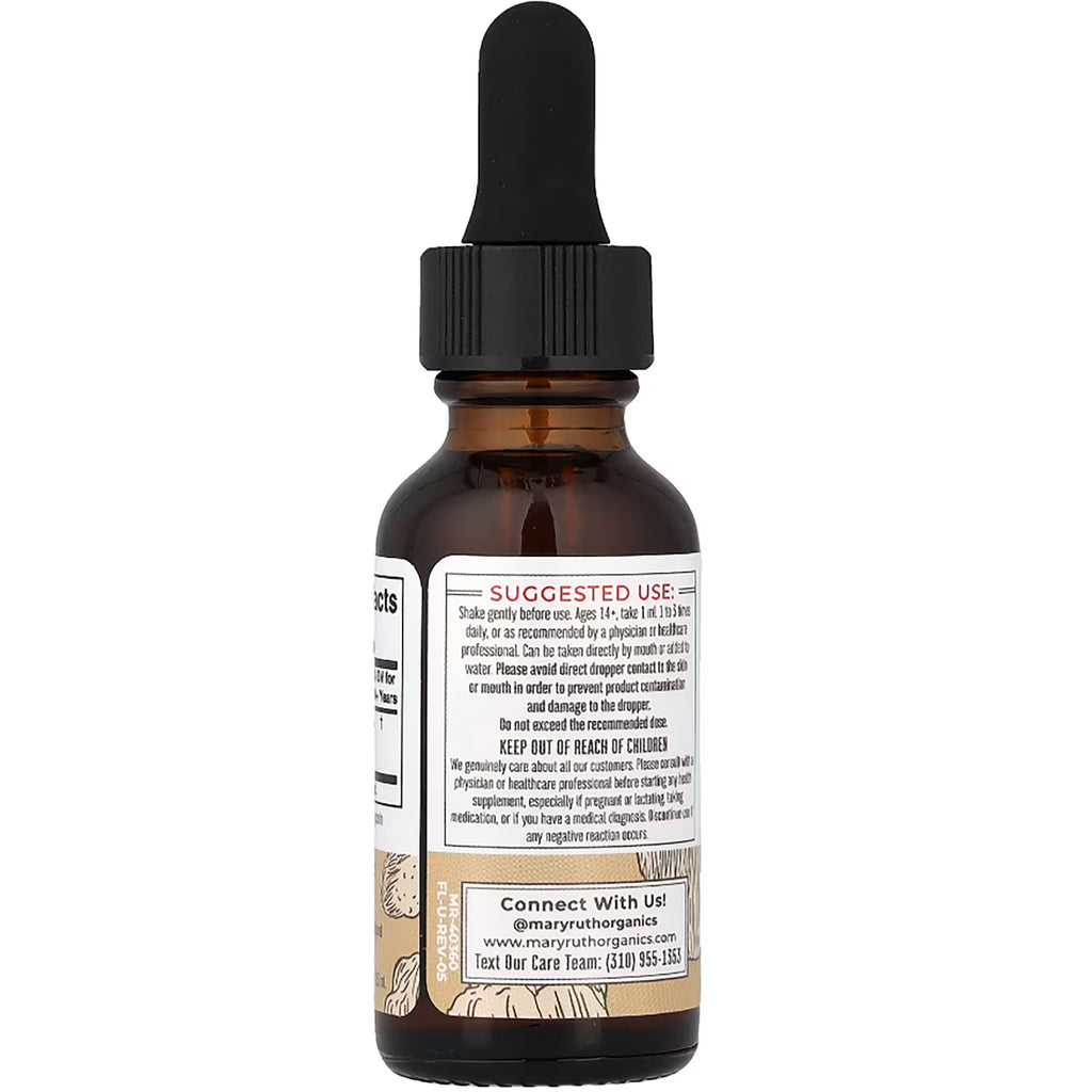 MRR033 | Amber dropper bottle with suggested use and warning labels - Thumbnail