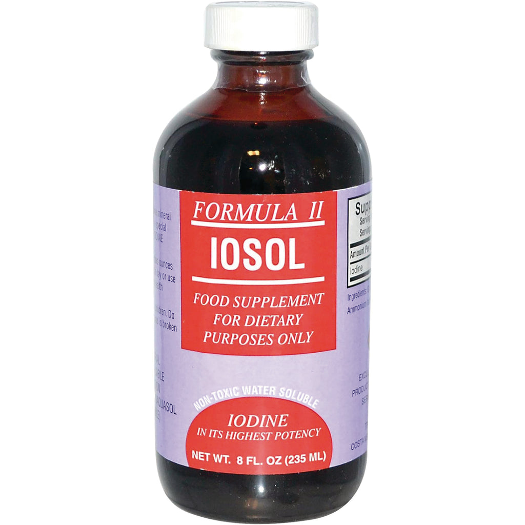TPC002 | IOSOL Formula II iodine supplement bottle, 8 fl oz (235 mL) - Thumbnail