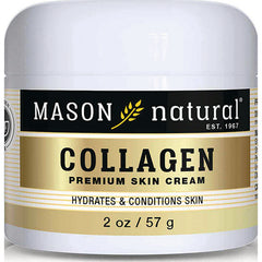 MSN044 | Mason Natural Collagen premium skin cream jar front label showing brand and 2 oz size