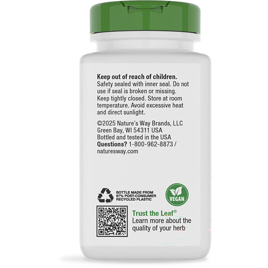 NW946 | Back label of bottle reading Traditional Herb with 700 mg rosemary leaf per 2-capsule serving and barcode - Thumbnail