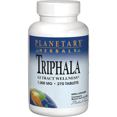PF222 | Planetary Herbals Triphala bottle, 1,000 mg, 270 tablets