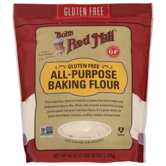 BOB307 | Bob's Red Mill gluten free all-purpose baking flour bag front with label and product window