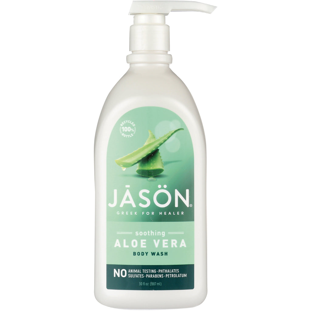 JC043 | JSN soothing aloe vera body wash pump bottle front label - Thumbnail
