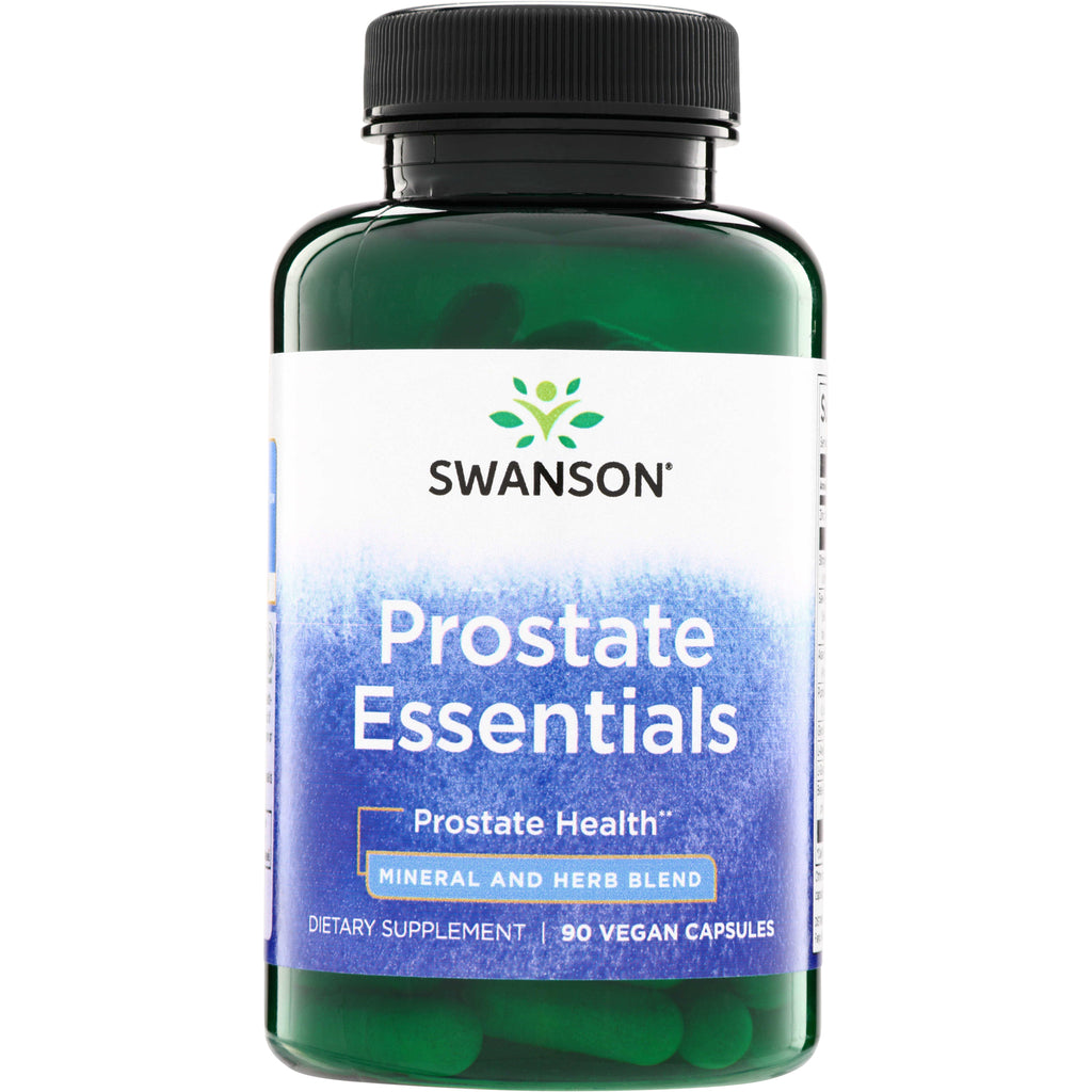 SWC102 | Swanson Prostate Essentials, Prostate Health mineral and herb blend, 90 vegan capsules - Thumbnail