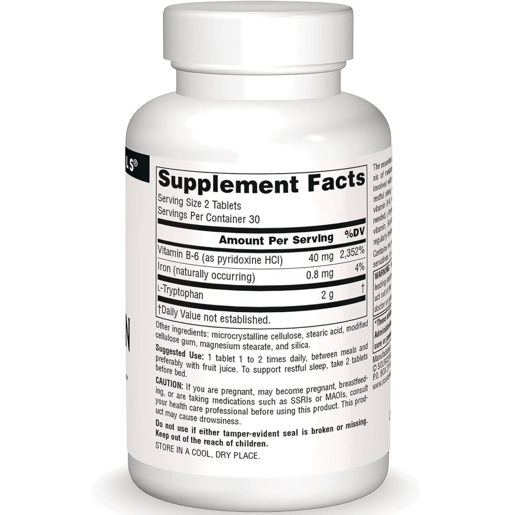 SN568 | Back label showing Supplement Facts panel, serving size, ingredients, suggested use, and caution - Thumbnail