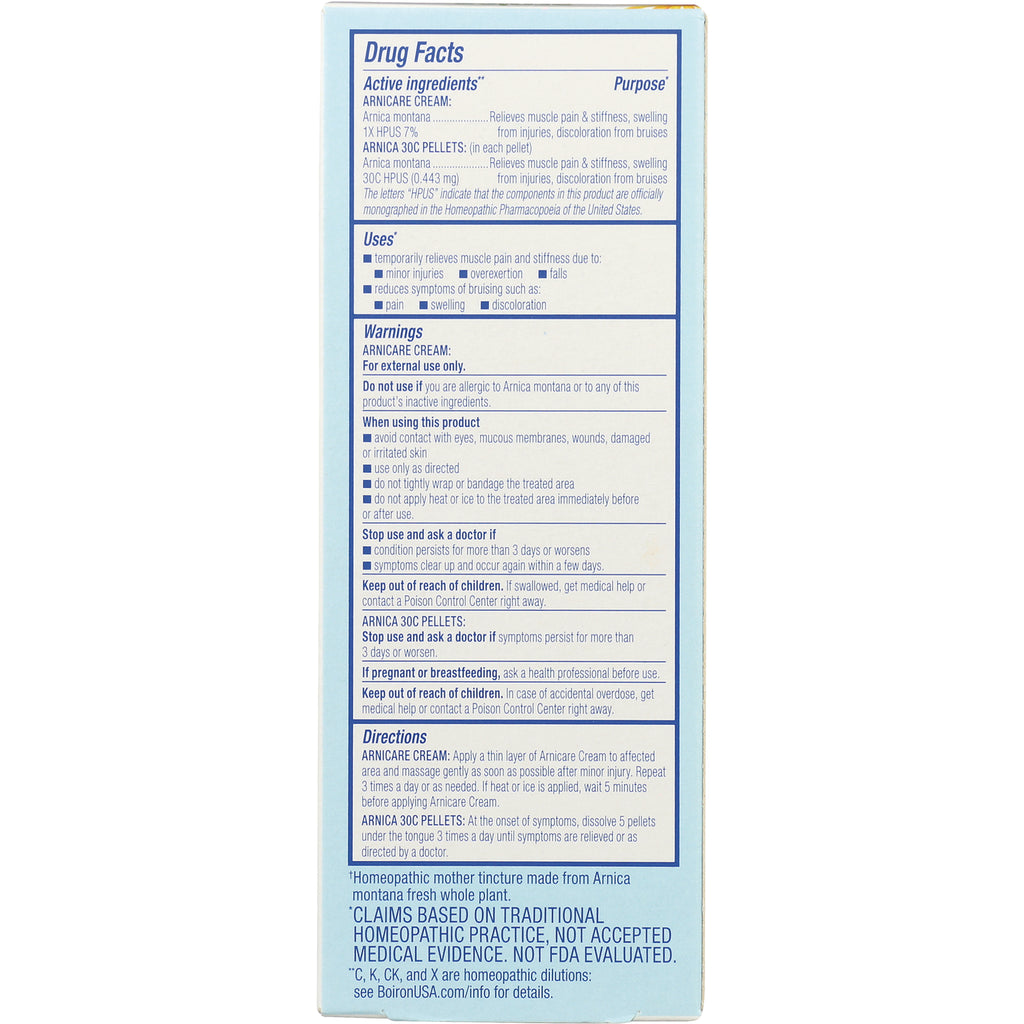 BRN037 | Back of box showing Drug Facts with active ingredients, warnings and directions - Thumbnail