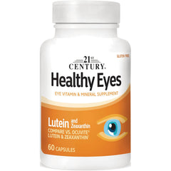 CNT230 | 21st Century Healthy Eyes bottle labeled Lutein and Zeaxanthin eye vitamin 60 capsules