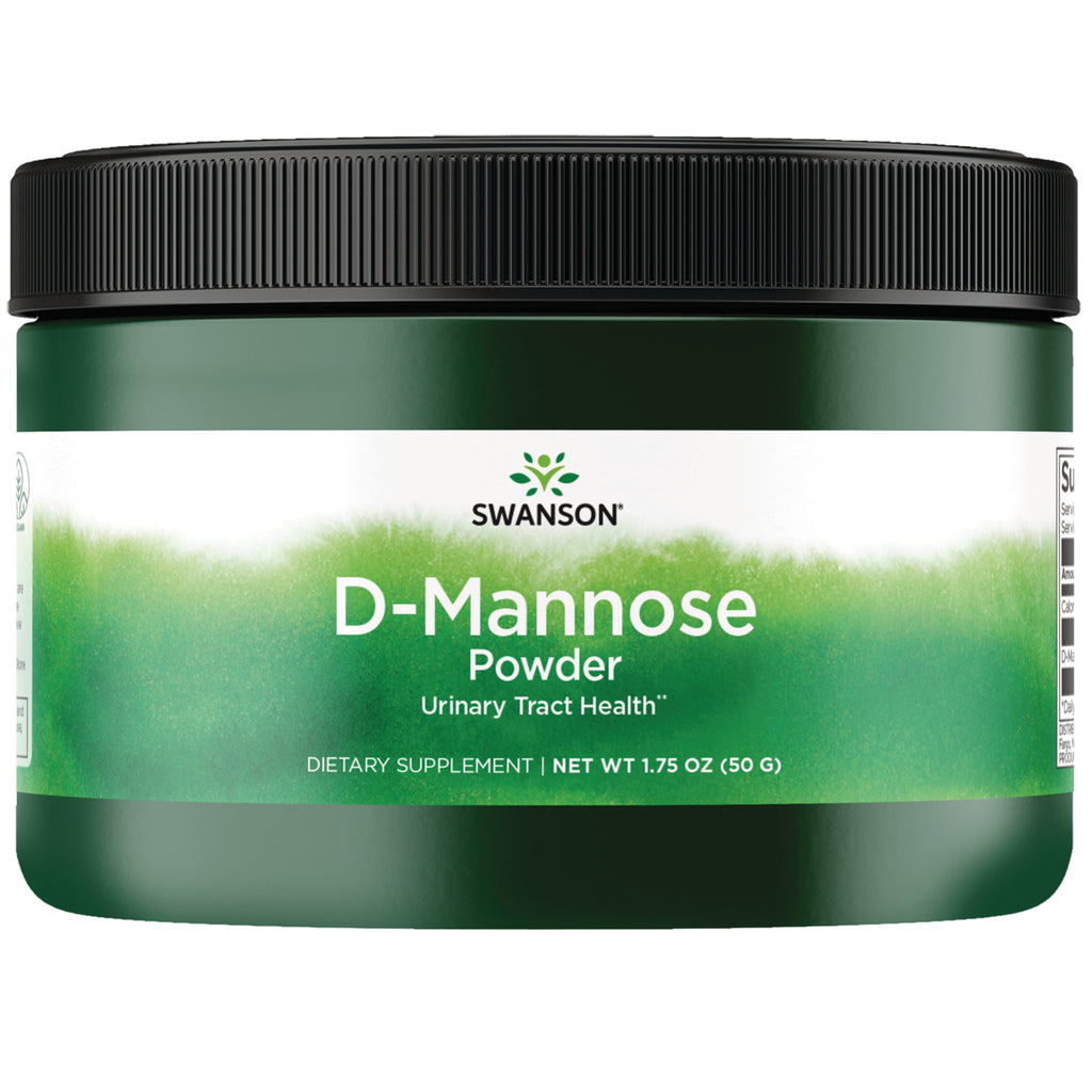 SW913 | Four Swanson D-Mannose powder jars showing front label D-Mannose Powder Urinary Tract Health - Thumbnail
