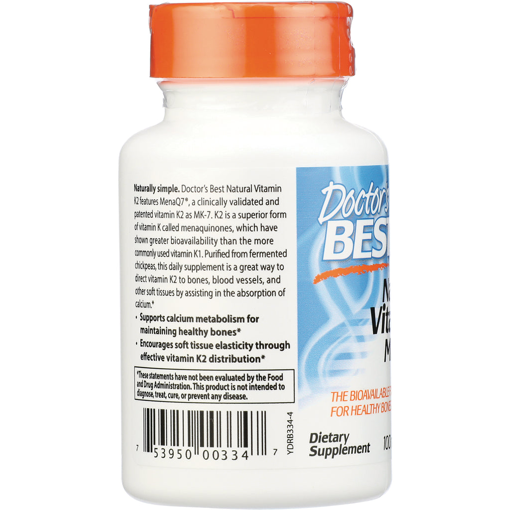 DB243 | Back of white supplement bottle showing ingredient text, usage claims and barcode - Thumbnail