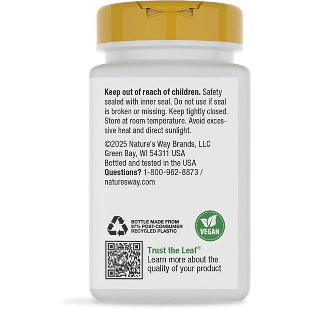 NW720 | Back label of green supplement bottle reading Supports Healthy Brain Function, gluten free, barcode visible - Thumbnail