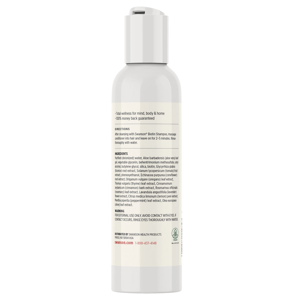 SW1474 | Back label with directions, ingredients and warning; swanson.com and Vegan icon - Thumbnail