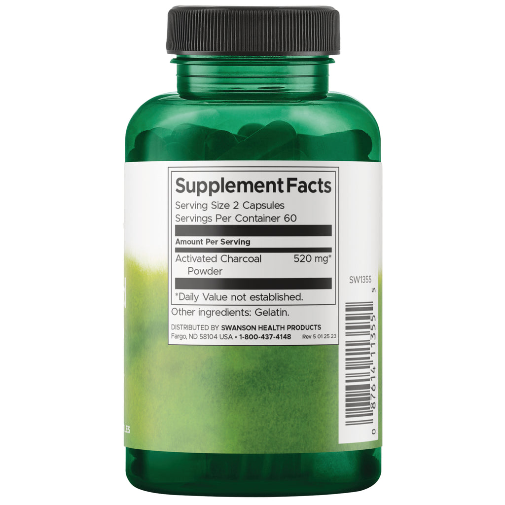 SW1355 | Back label with Supplement Facts - Thumbnail