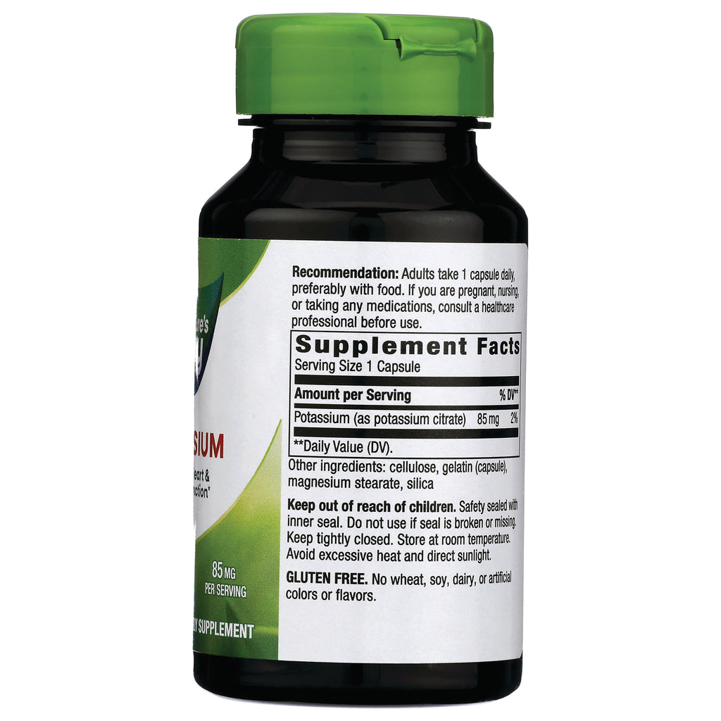 NW362 | Back of supplement bottle showing supplement facts panel, ingredients, warnings, and gluten free claim - Thumbnail