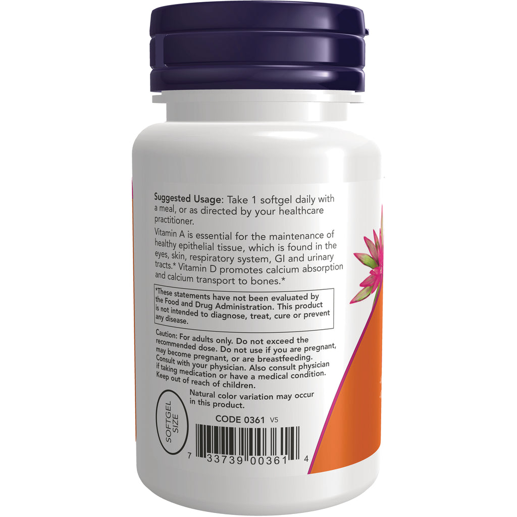 NWF154 | Back label of white supplement bottle showing suggested usage, warnings, and barcode - Thumbnail