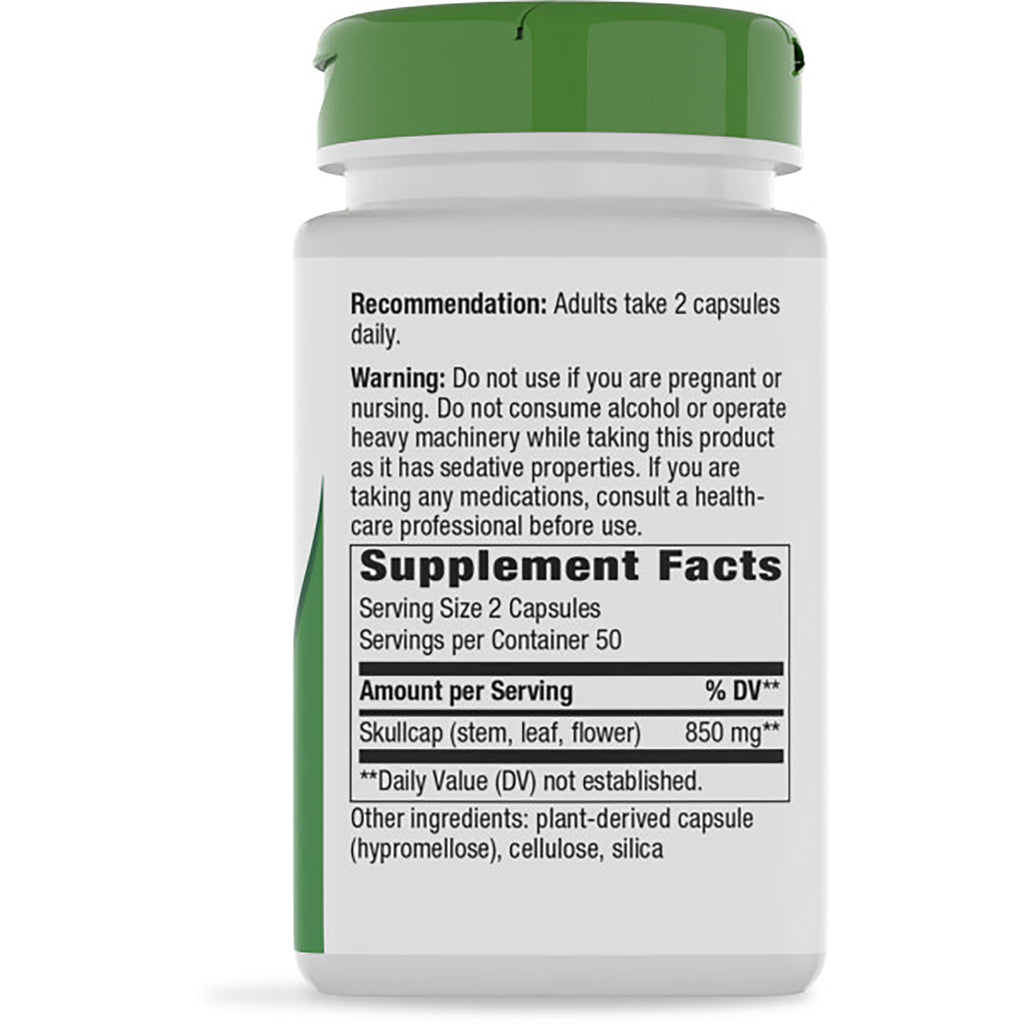 NW949 | bottle back showing Supplement Facts panel, serving size, ingredients, warnings and storage information - Thumbnail