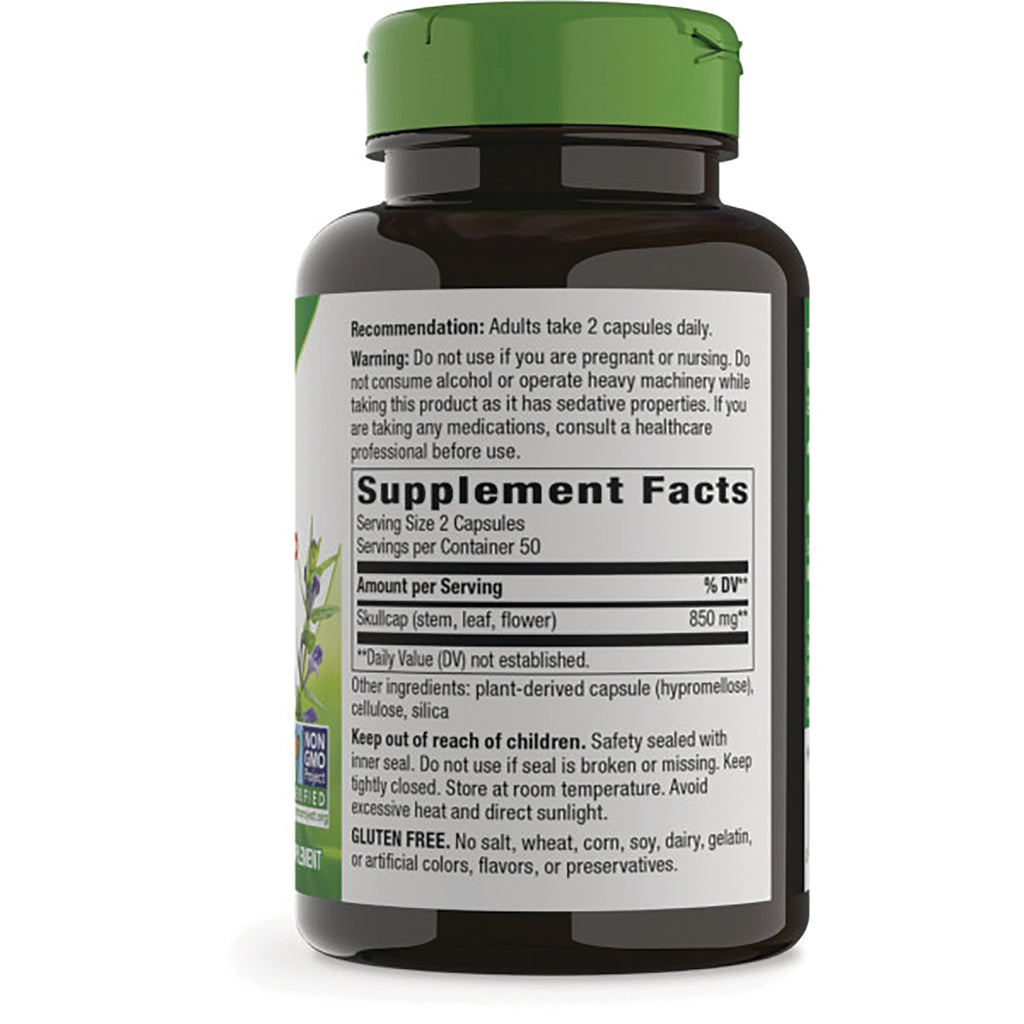 NW949 | bottle back showing Supplement Facts panel, serving size, ingredients, warnings and storage information - Thumbnail