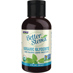 NWF095 | Better Stevia organic glycerite zero-calorie liquid sweetener bottle, 2 fl oz