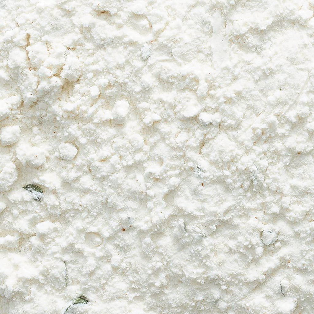 FNP042 | close-up of white powder with small green herb flecks and granular texture - Thumbnail