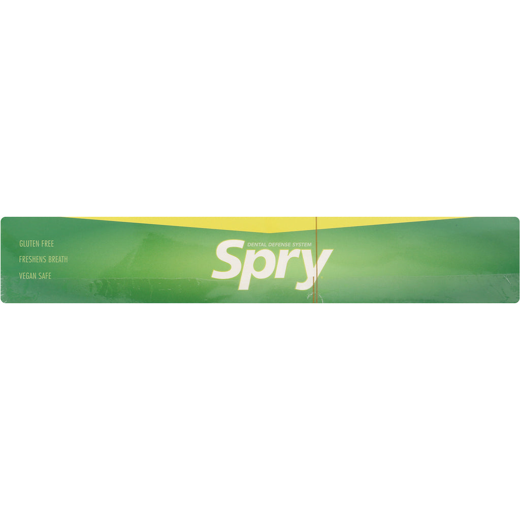 XL018 | Spry Dental Defense System strip with text: Gluten Free; Freshens Breath; Vegan Safe - Thumbnail