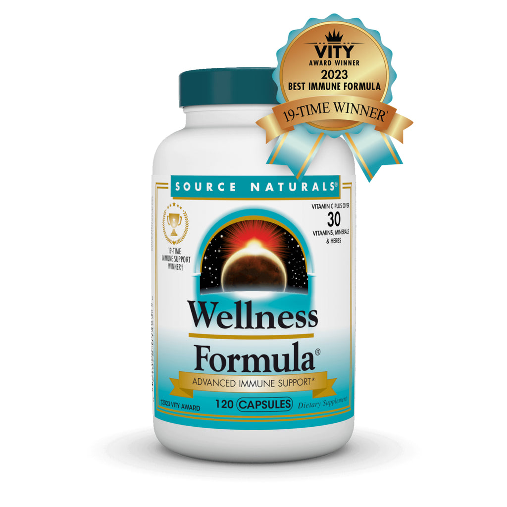 SN146 | Source Naturals Wellness Formula Advanced Immune Support, 120 capsules, VITY Award Winner 2023 badge - Thumbnail