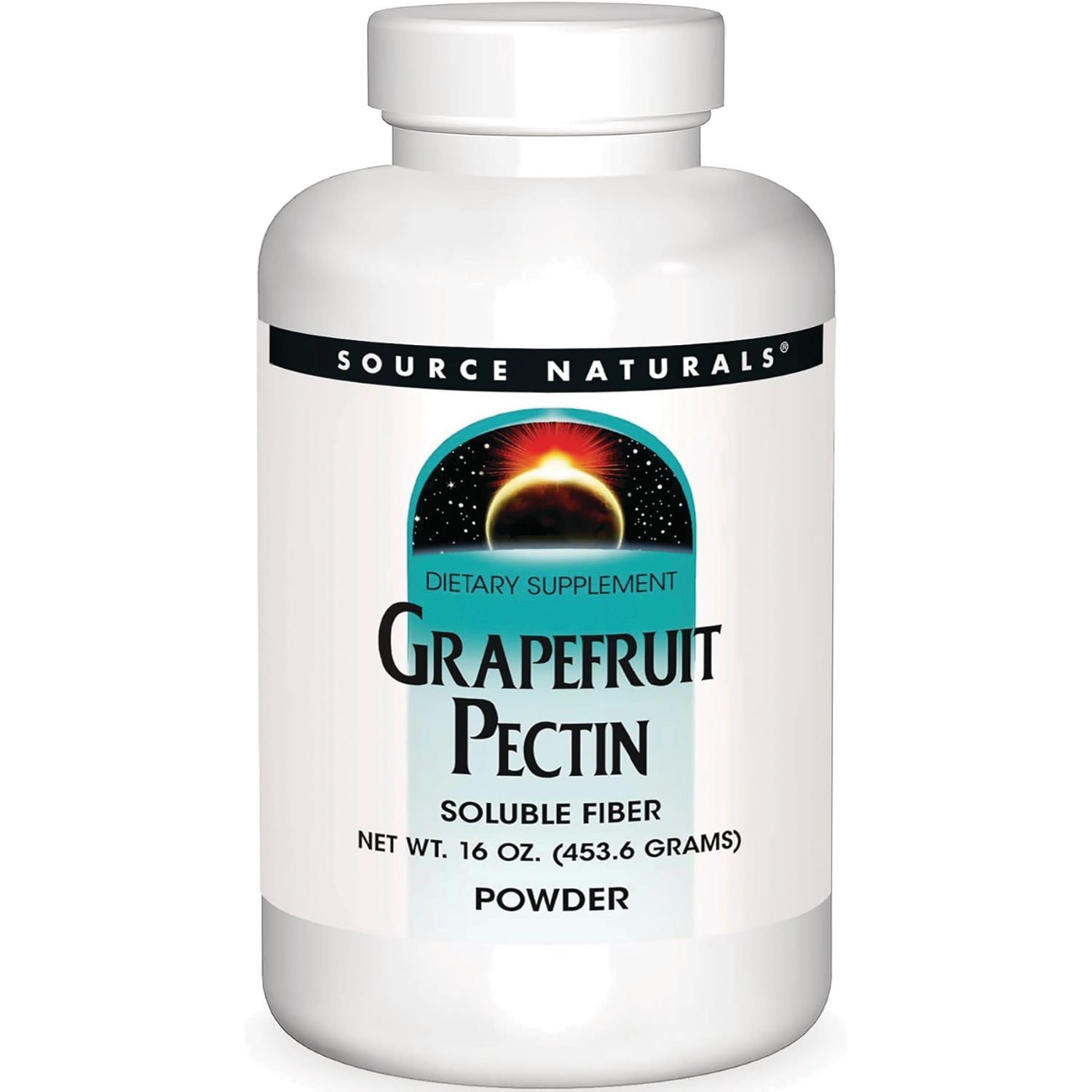 SN789 | Source Naturals Grapefruit Pectin soluble fiber powder, 16 oz