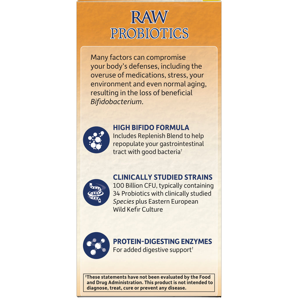 GLF364 | product infographic listing high bifido formula, clinically studied strains, and protein-digesting enzymes - Thumbnail